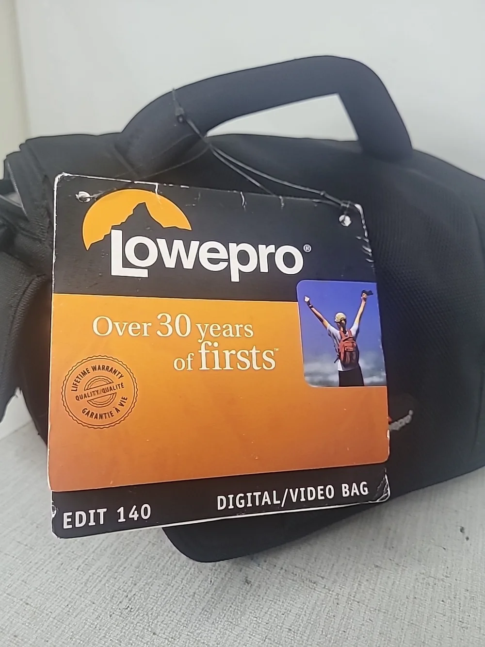 Lowepro Edit 140 Camera Camcorder Bag Digital/Video Photography Case Black- NWT